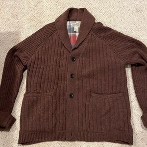 Duluth wool alfpaca cardigan XL
